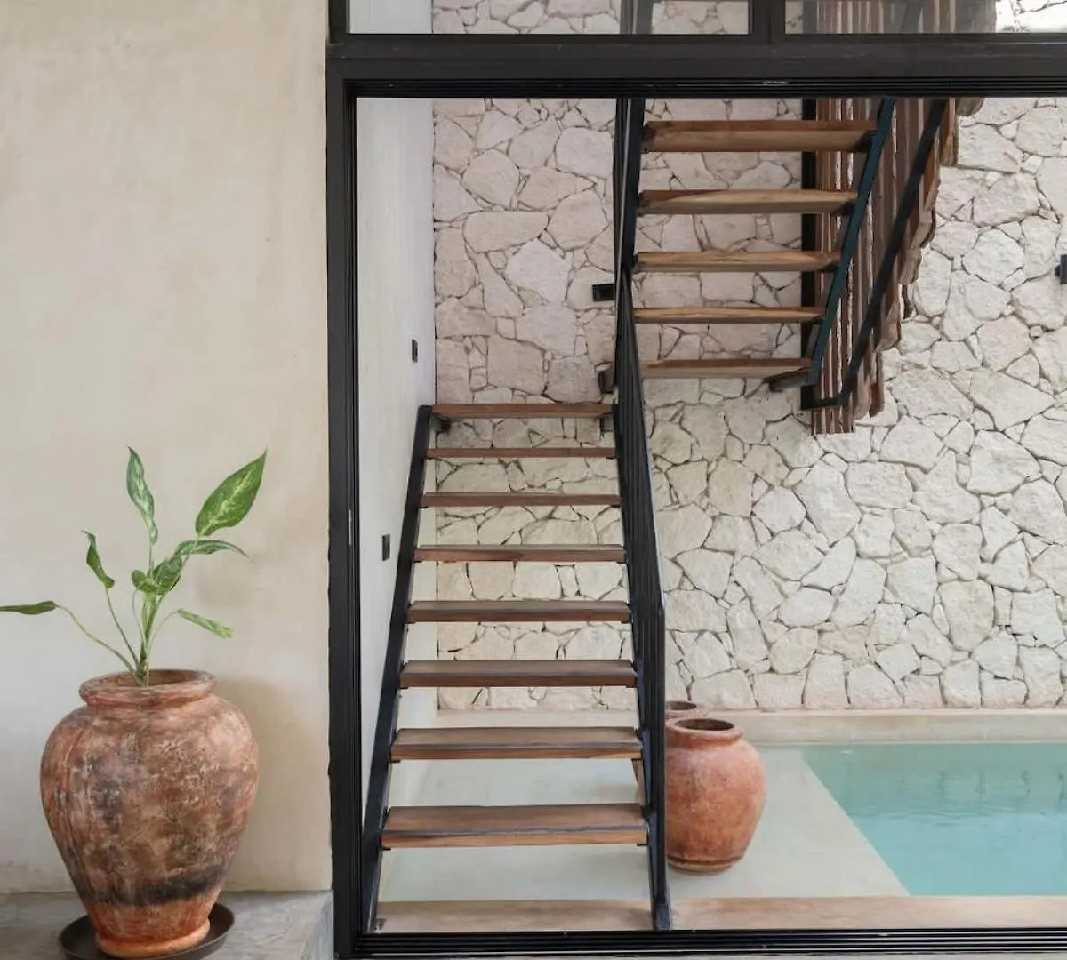 2 Tropical Bohemian Villas-2 Priv Pool-Bbq 3A-3B 툴룸 0*,  멕시코