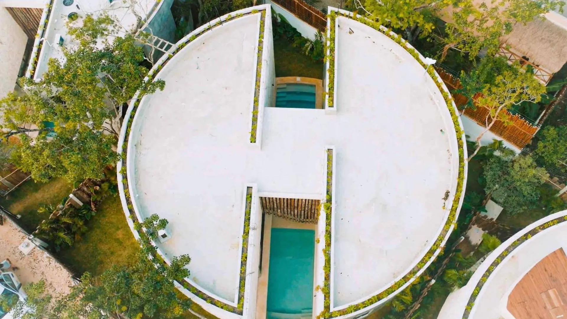 빌라 2 Tropical Bohemian Villas-2 Priv Pool-Bbq 3A-3B 툴룸