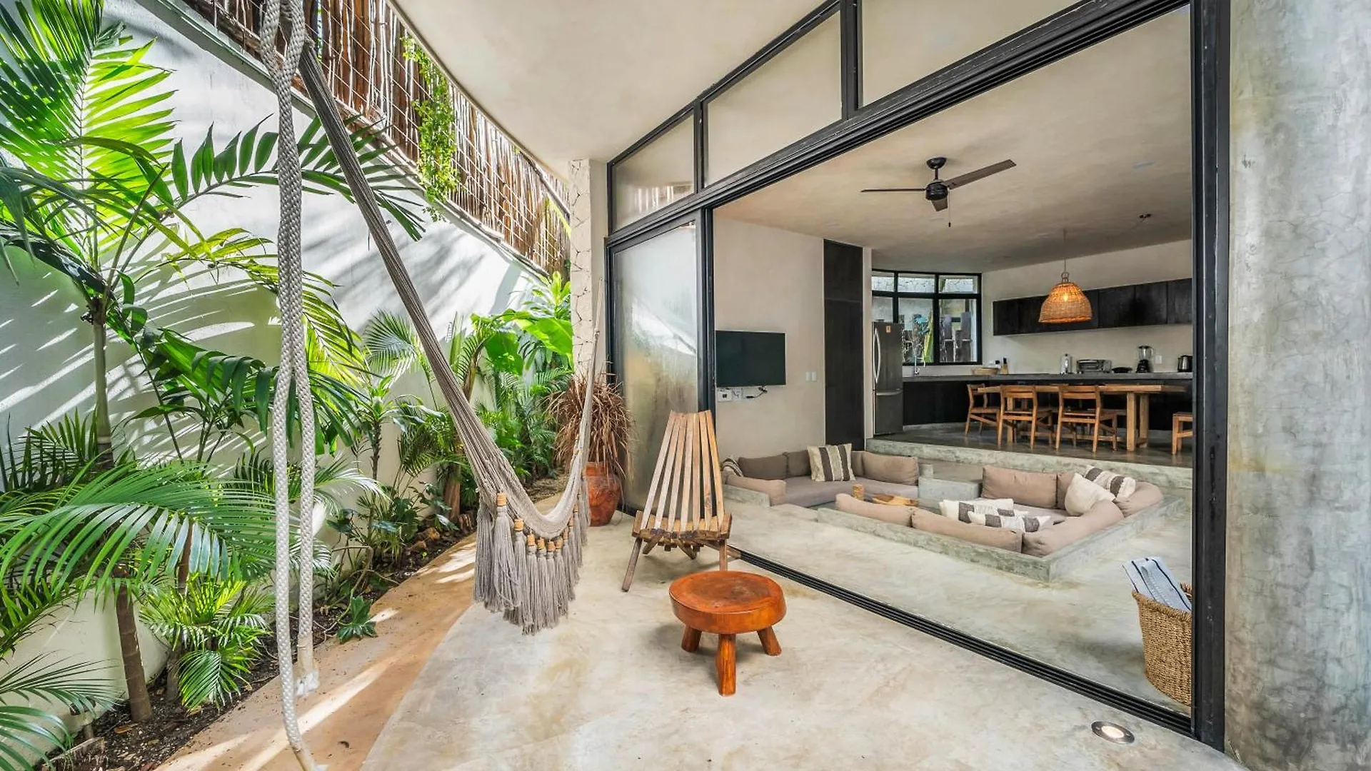2 Tropical Bohemian Villas-2 Priv Pool-Bbq 3A-3B 툴룸 멕시코
