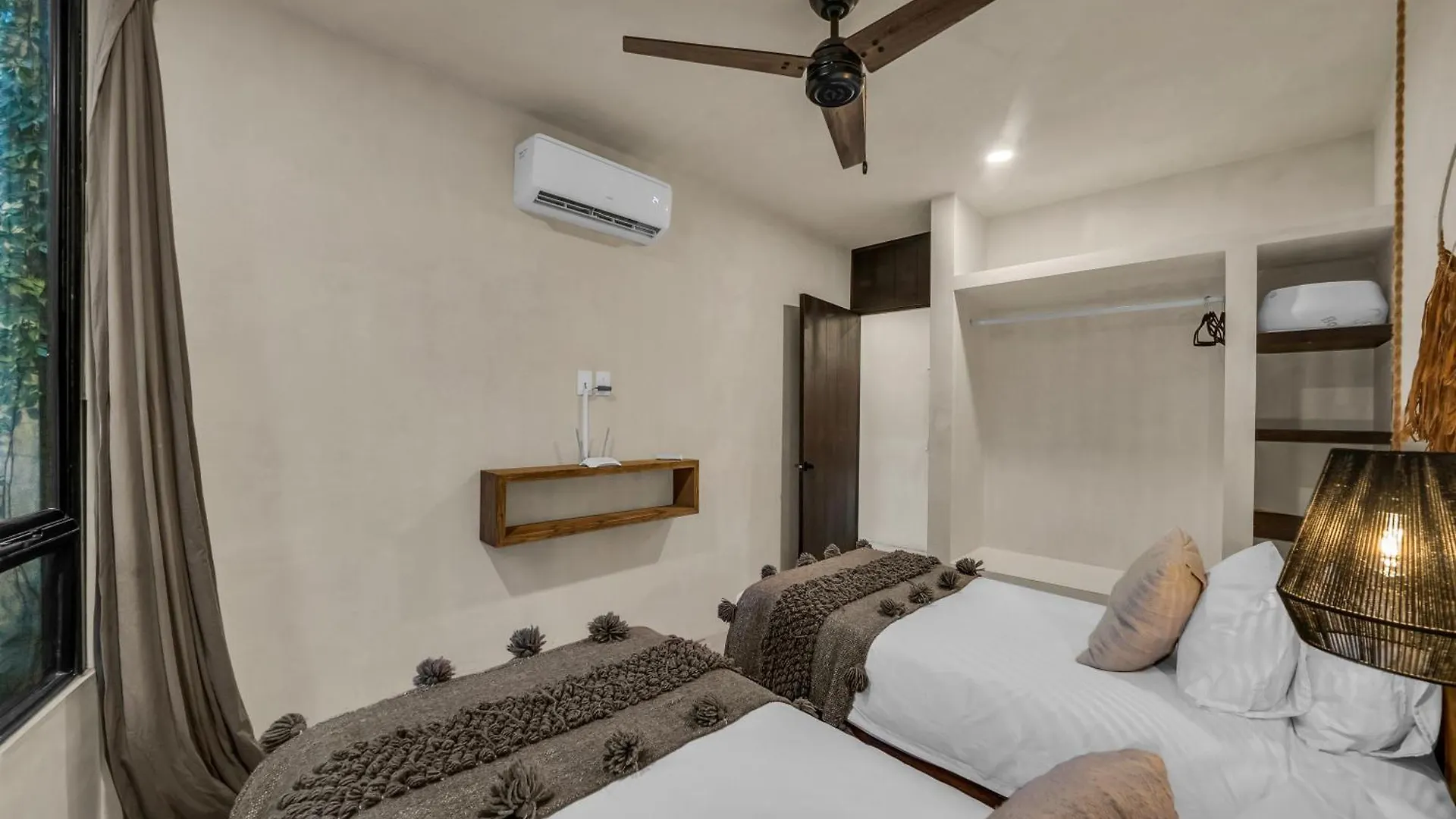 빌라 2 Tropical Bohemian Villas-2 Priv Pool-Bbq 3A-3B 툴룸 멕시코
